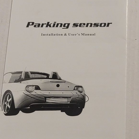 Parking SENSOR black safety exact set of 4 - Picture 3 of 9